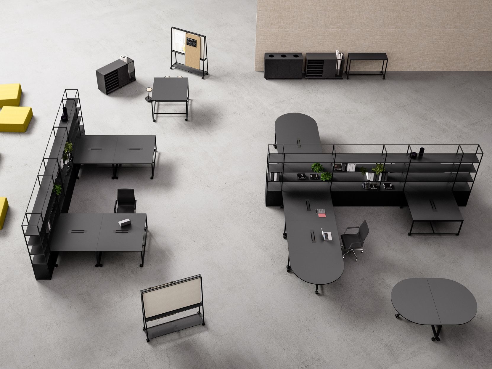 Металлическая отдельно стоящая доска объявлений FANTONI ателье ARCH-00061836 - Вид №4