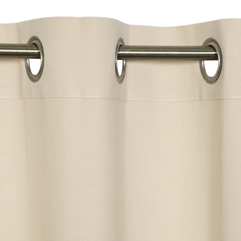 Штора с люверсами Jeanne Trench, 135х280 см, однотонный, цвет бежевый INSPIRE STLM-2203527 - Вид №4