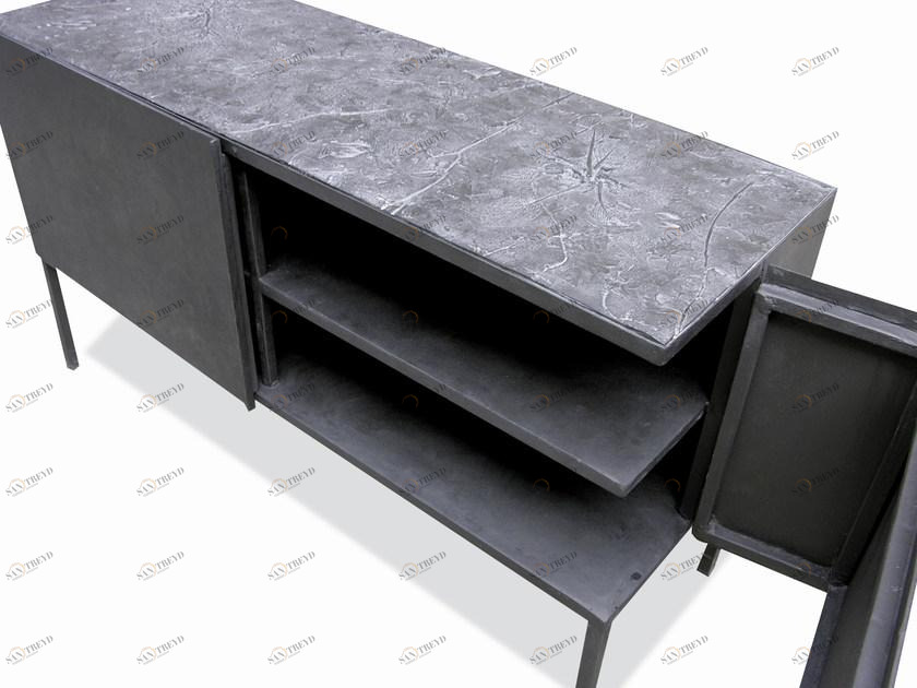 ICI ET LÀ Буфет железный с распашными дверцами Empreintes huellas sun-id-1479533