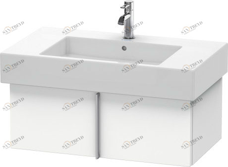 VE611301818 Тумбочка подвесная Vero #VE6113 800 x 446 мм Белый матовый, декор Duravit