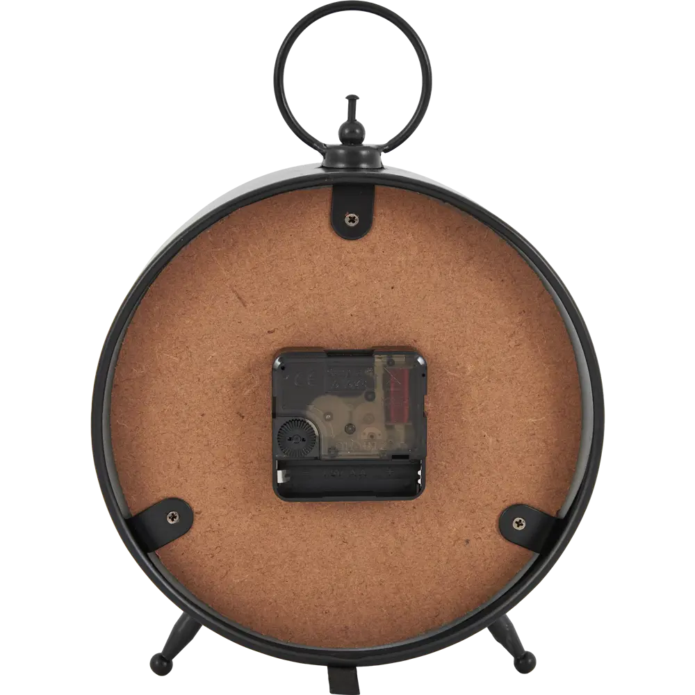 Часы настольные Dream River круглые металл цвет черно-белый ø18,5 см STLM-2019193 - Вид №1