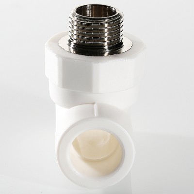 VTp.733.0.02004 Фитинг полипропиленовый – тройник с переходом на наружную резьбу Valtec 20 мм х 1/2"  - Вид №6