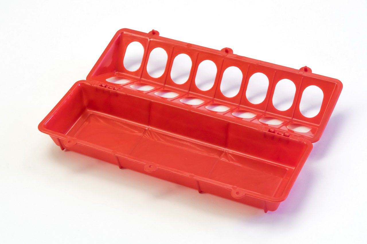 2355 Кормушка лотковая пластиковая с отверстиями 30 см LAB.Space  - Вид №1