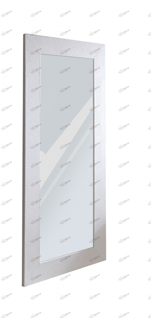 Зеркало напольное белое прямоугольное Quadro ESF ДИЗАЙНЕРСКИЕ 043883 Белый 