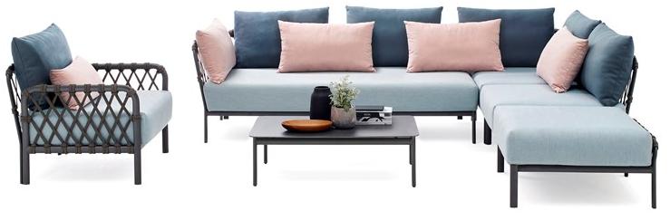 solpuri Модульный угловой садовый диван Caro sun-id-1495018 - Вид №3