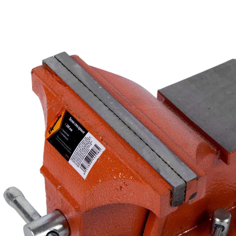 Тиски слесарные поворотные Sparta, с наковальней, 200 мм STLM-2132687 - Вид №2