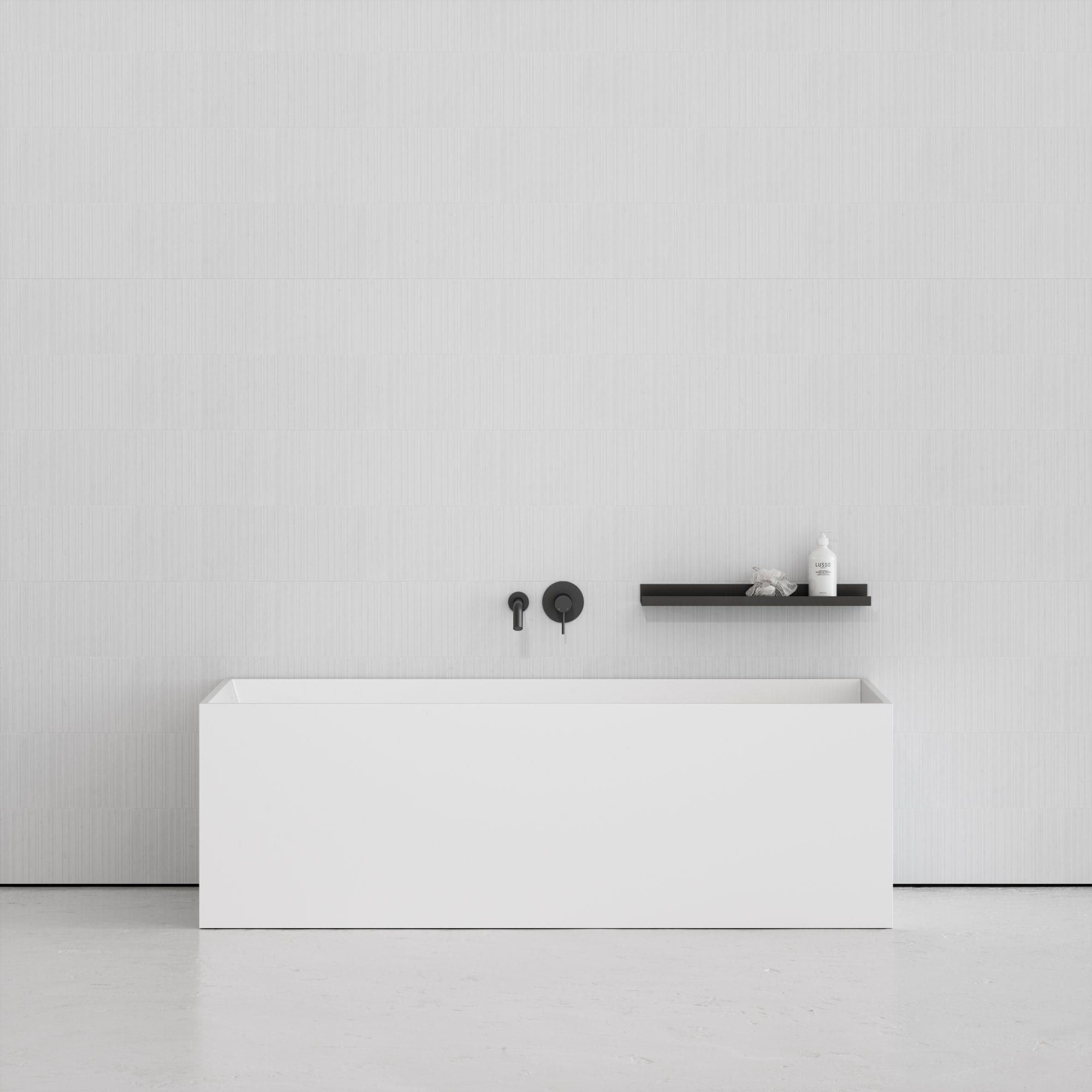 Прямоугольная ванна в центре комнаты из смолы LUSSO Ethos ARCH-00107192 - Вид №16