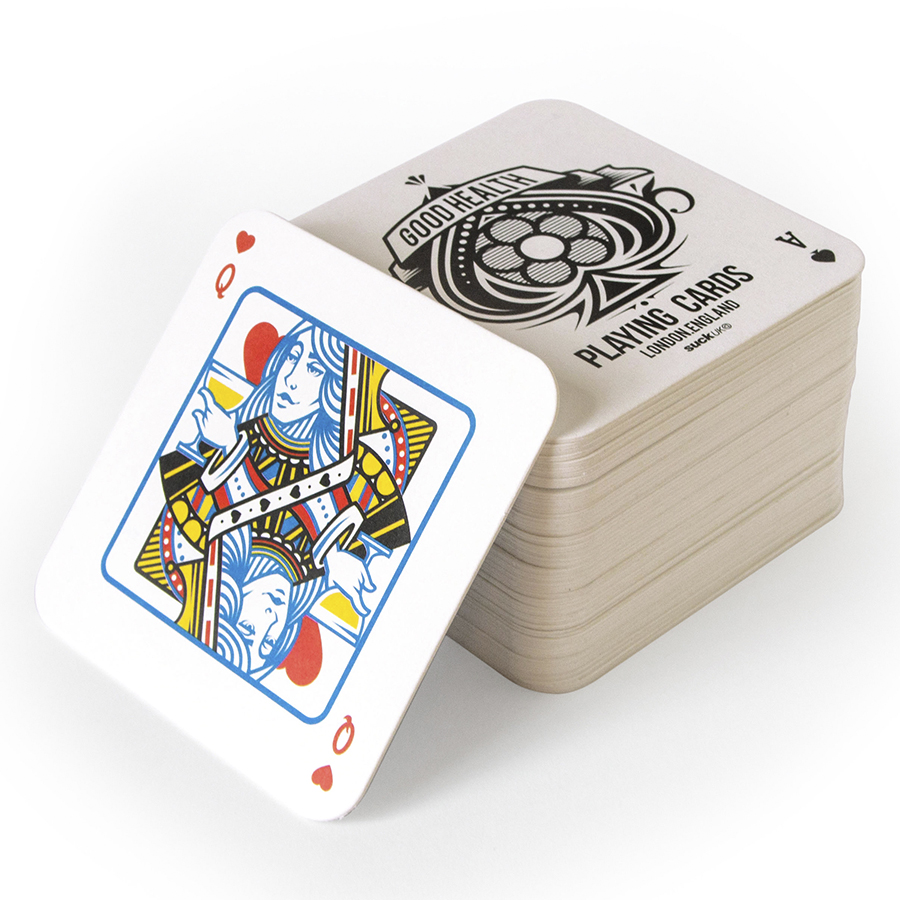 SK DMATPLAY1 Карты игральные , drink mats Suck UK 