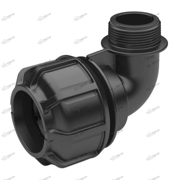 SANIT 04016000000 Колено 90 ° с конической наружной резьбой PP 