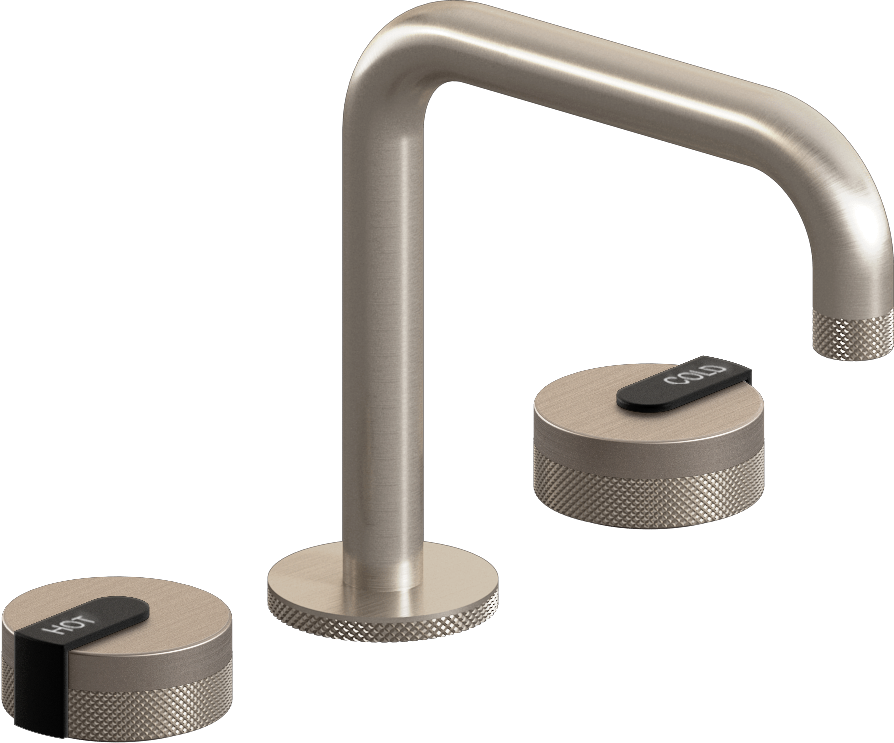 E-11511-R1SN-L1MBK-BNi Смеситель для умывальника на 3 отвертия GRAFF MOD+