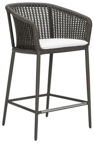 JANUS et Cie Морская веревка и алюминиевый табурет с подлокотниками Knot sun-id-1377427 - Вид №9