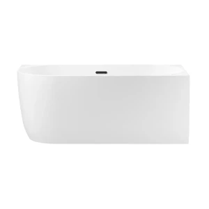 91683728 Акриловая угловая ванна 150x75 см Wellsee Belle Spa 235702003 правый разворот, с каркасом, экраном и сливом-переливом STLM-1525422