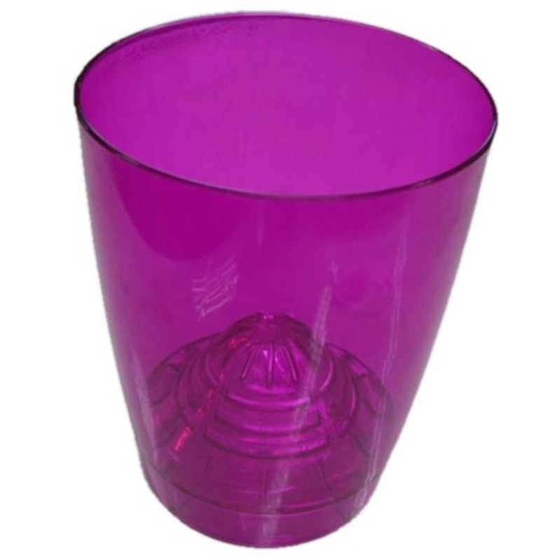 40-5 Горшок д/цветов с поддоном Orchidеа d=16 2.3 Л. розовый Цветочная коллекция 