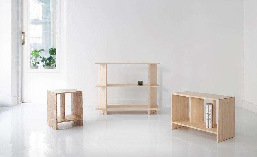 Nikari Книжный шкаф из березы / журнальный столик Arte sun-id-1361639 - Вид №3