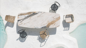 Алюминиевый садовый стул