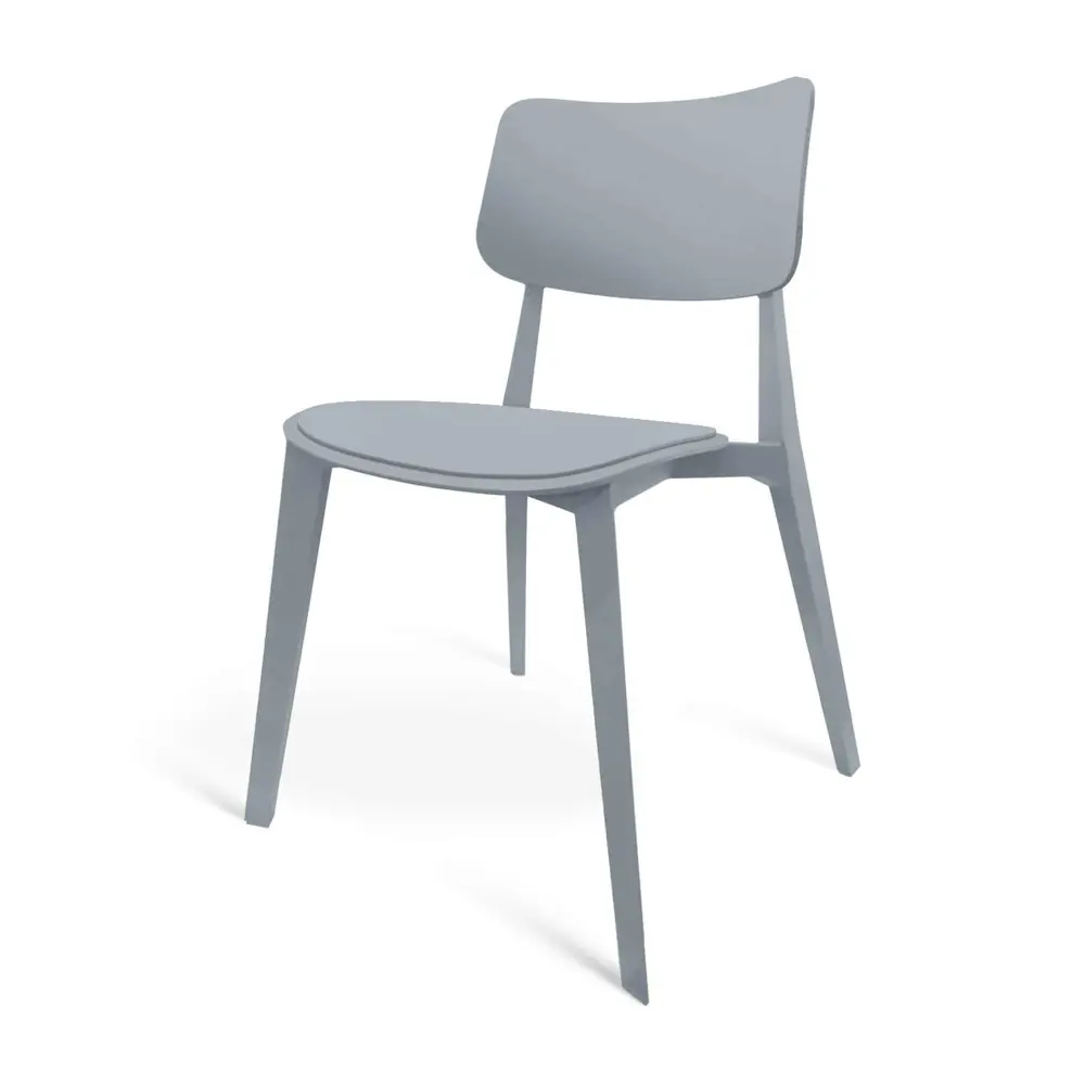 Стул Sheffilton SHT-S110-P 54x54.5x82.5 см пластик серый 89354393 STLM-2150046