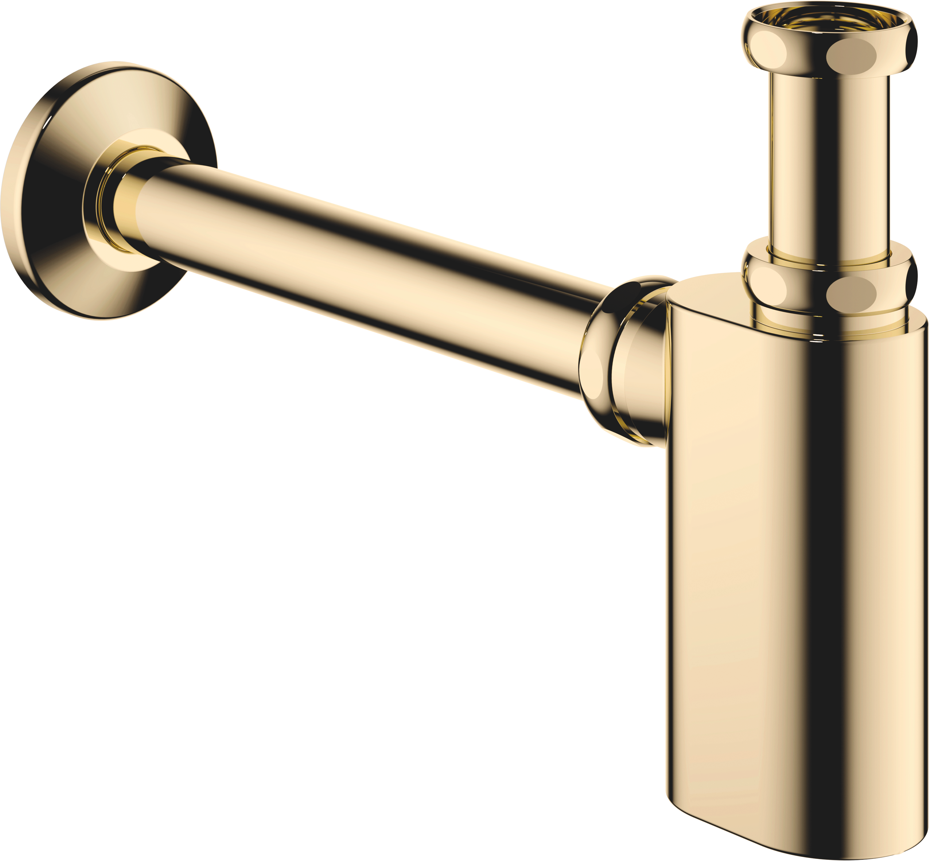MADISON Сифон для раковины 1 1/4" - Durabrass (золото 23 карата)