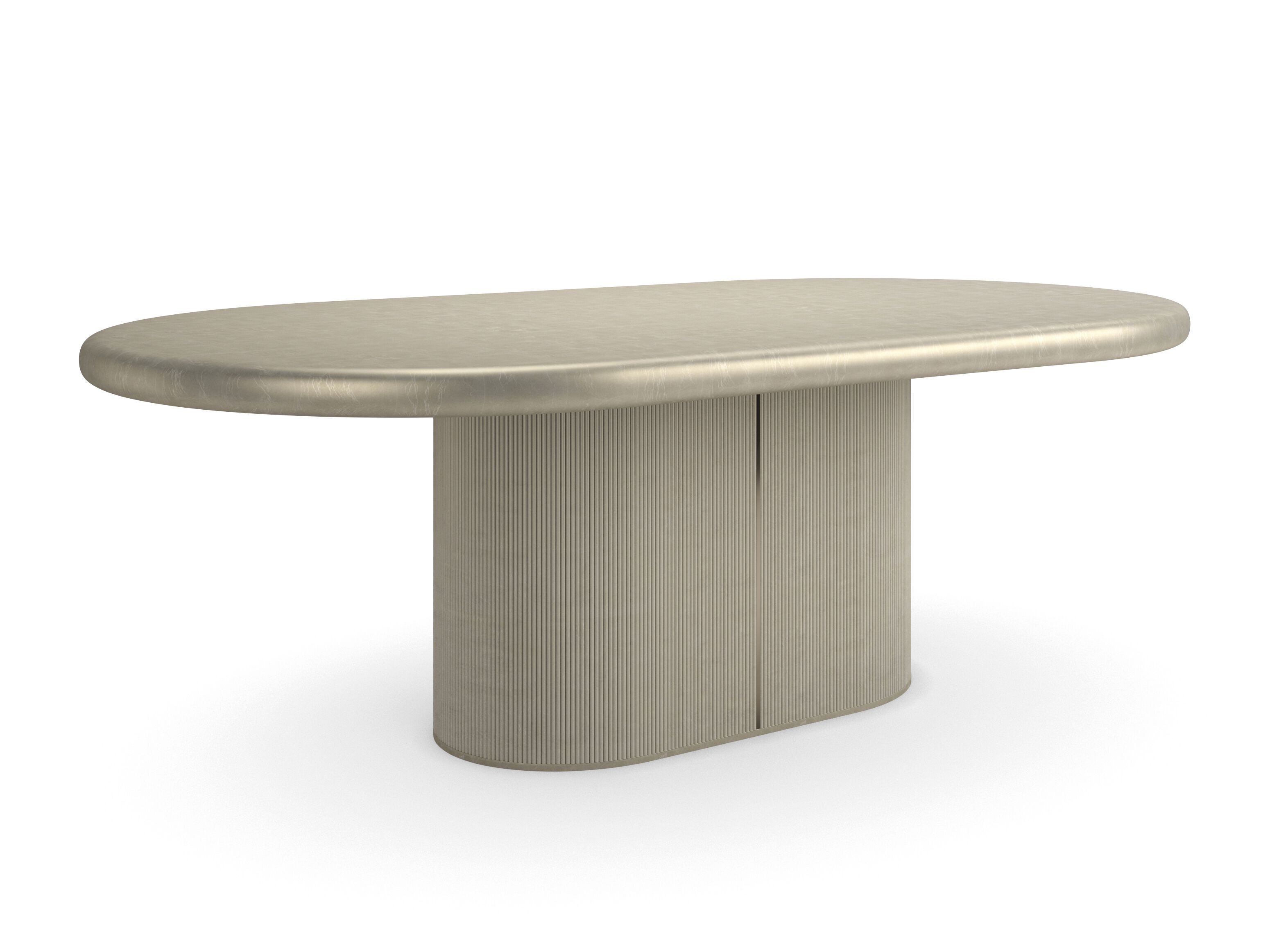 Деревянный выдвижной овальный обеденный стол Caracole Love ARCH-00118715