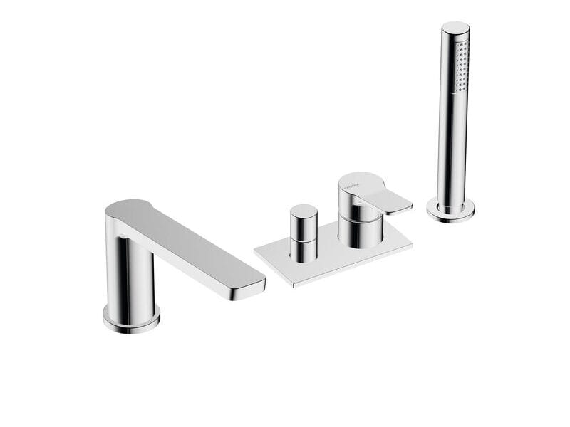 Смеситель для ванны с 3 отверстиями и ручным душем CRISTINA Rubinetterie Elevation ARCH-00111736