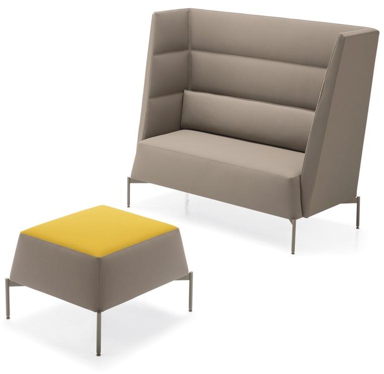 Kastel 2-х местный тканевый диван с высокой спинкой Kendo sun-id-1344522 - Вид №2