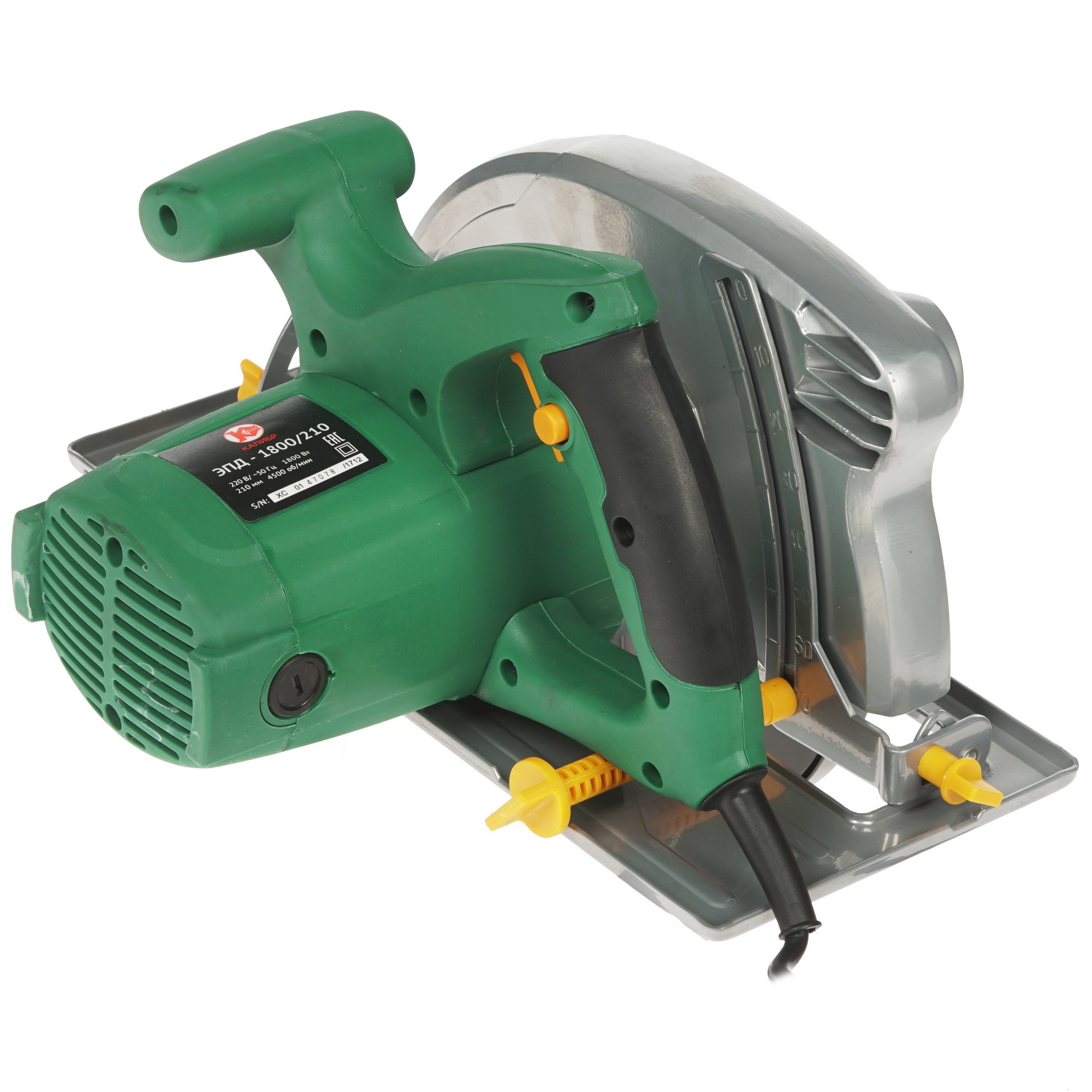 Пила дисковая Калибр ЭПД-1800/210 1241095 STDN-0000737 - Вид №1
