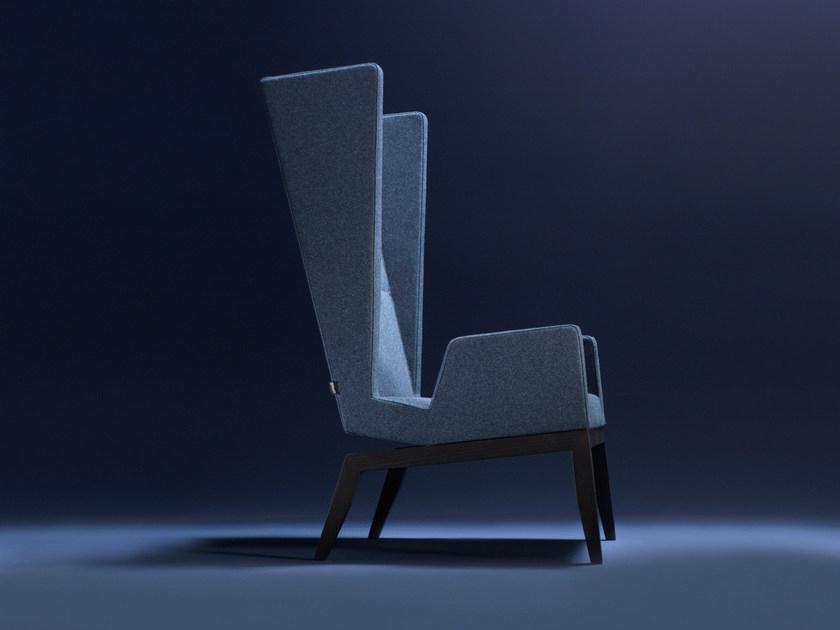 Billiani Диван из ткани с высокой спинкой Inka wood sun-id-1451232 - Вид №2