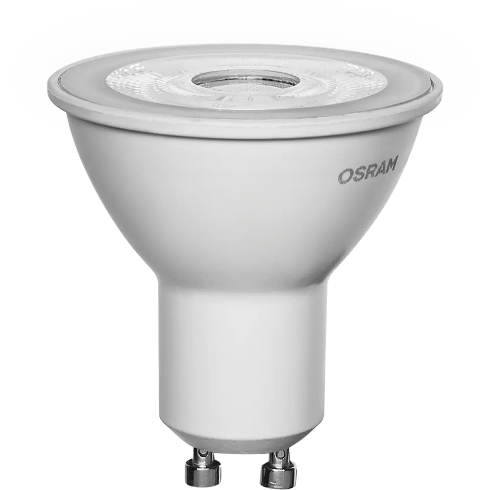 Лампа светодиодная Osram GU10 230 В 4 Вт спот прозрачная 370 лм холодный белый свет STLM-2103949 - Вид №1