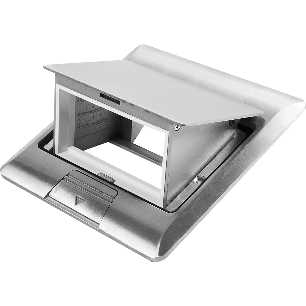 Люк в пол Экопласт 2 поста 45x45 мм под бетон IP40 сталь 84952978 STLM-2041008 