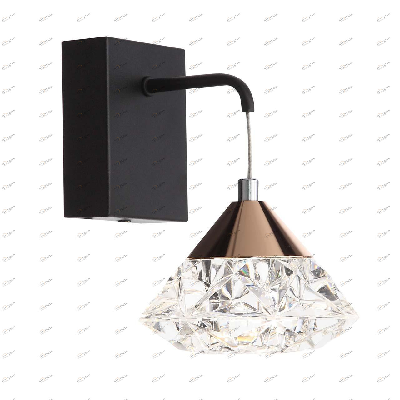 Бра настенное черное ST Luce Untido SL1601.421.01 ST LUCE UNTIDO 00-3930608 Черный 