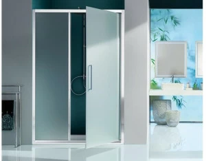 Samo Душевая ниша с распашной дверцей и несъемной панелью Eccelsa