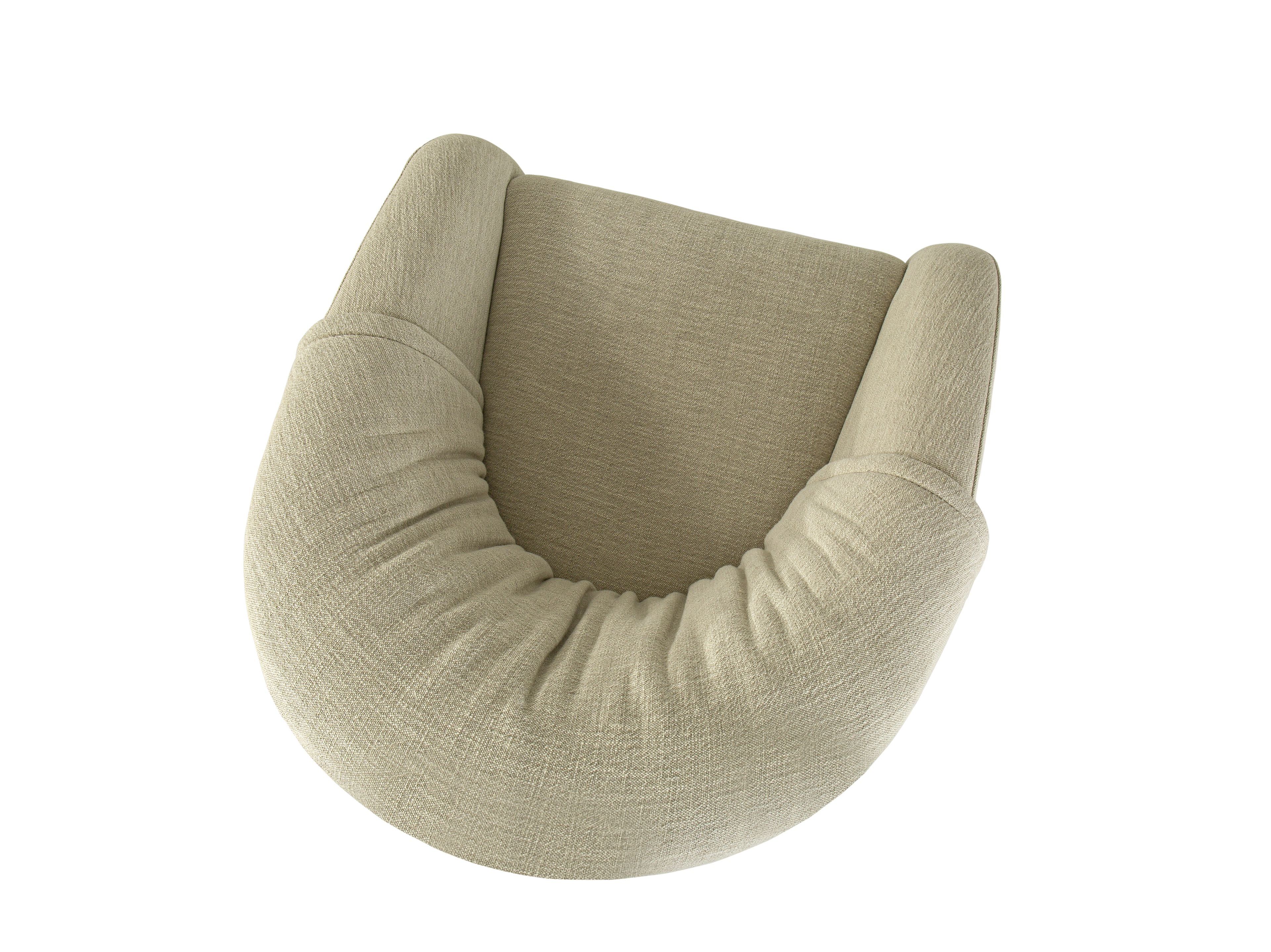 Тканевое кресло с подлокотниками Borzalino SIDNEY ARCH-00010232 - Вид №4