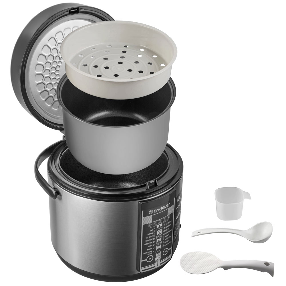 9973841 Мультиварка Endever Vita-97 серебристый STDN-0010710 - Вид №2