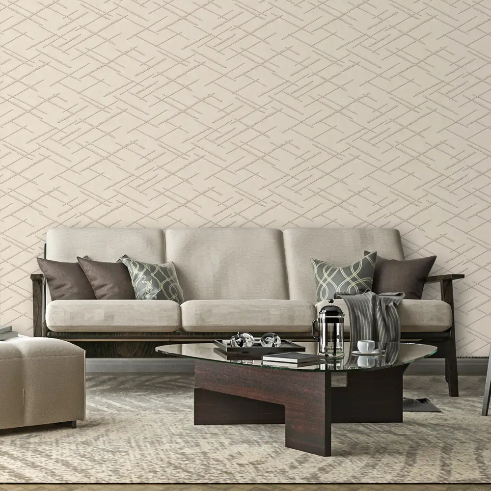 Обои флизелиновые Victoria Stenova Concept бежевые 1.06 м 889276 STLM-2197971 - Вид №2