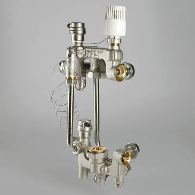 VT.COMBI.0.180 Насосно-смесительный узел для теплого пола VALTEC COMBI Valtec 180 мм  - Вид №16