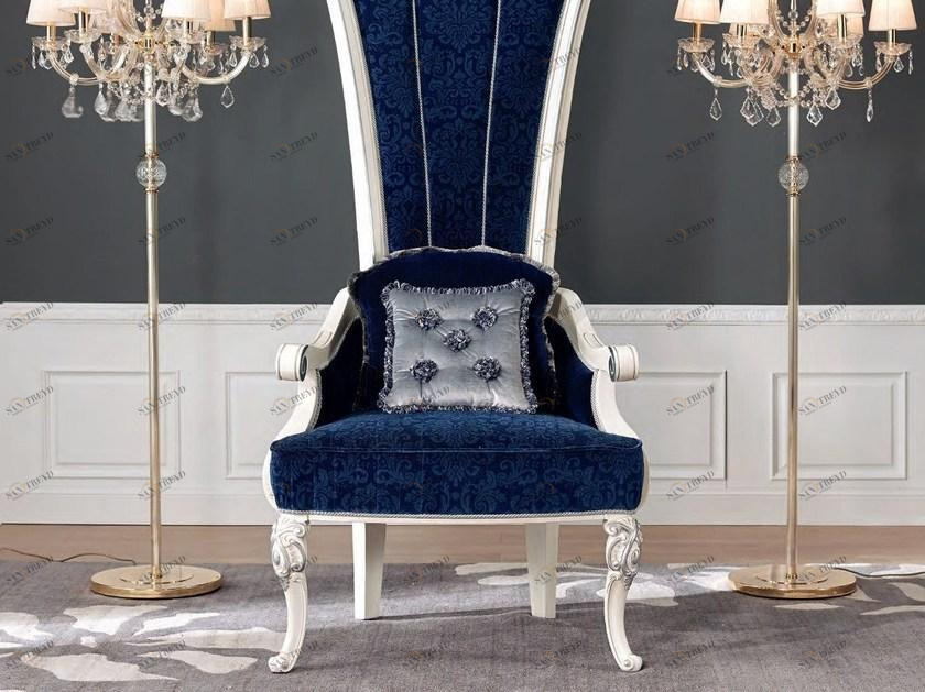 Modenese Gastone Кресло из ткани с высокой спинкой Contemporary sun-id-1436116