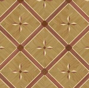 Художественный паркет Da Vinci Щитовой 26-301 Дуб (Гладкая) 500х500 мм.