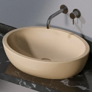 L280110 Накладная раковина на столешницу  овальная A. e T. Italia