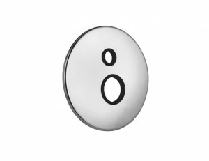046599.000.50 Комплект отделки для душевой системы Monolever с переключателем на 2 стороны Яркий хром
