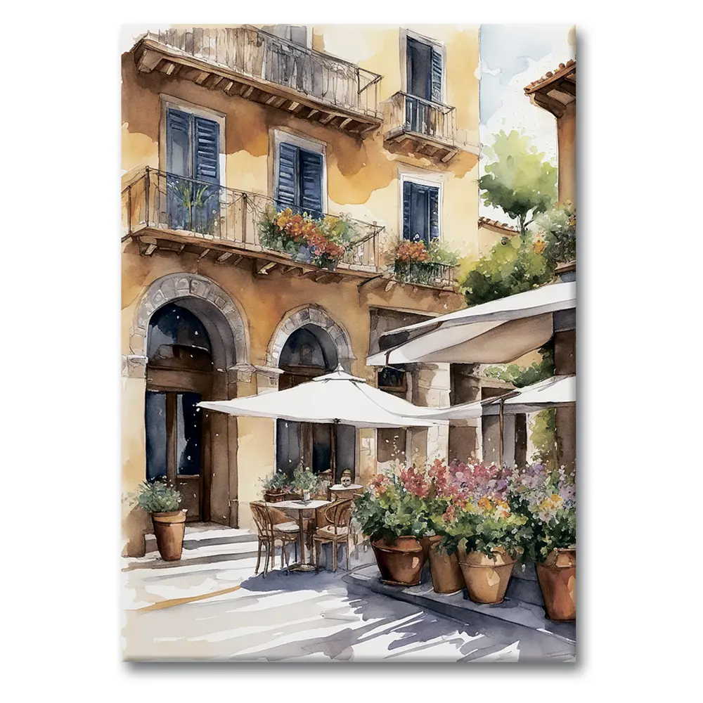 Картина Santreyd «Уютное кафе» 50×70 см для современного интерьера 89394684 STLM-1495211