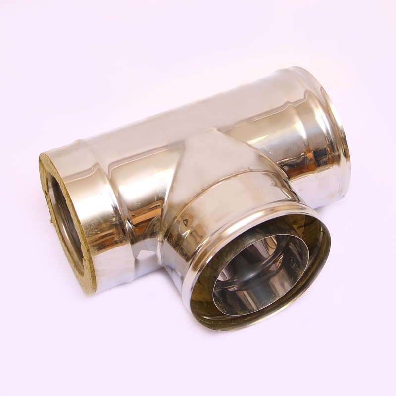 Сэндвич-тройник 90" Ferrum Ф150х210 нержавеющая сталь (430/0,5мм) FD11150T4FF