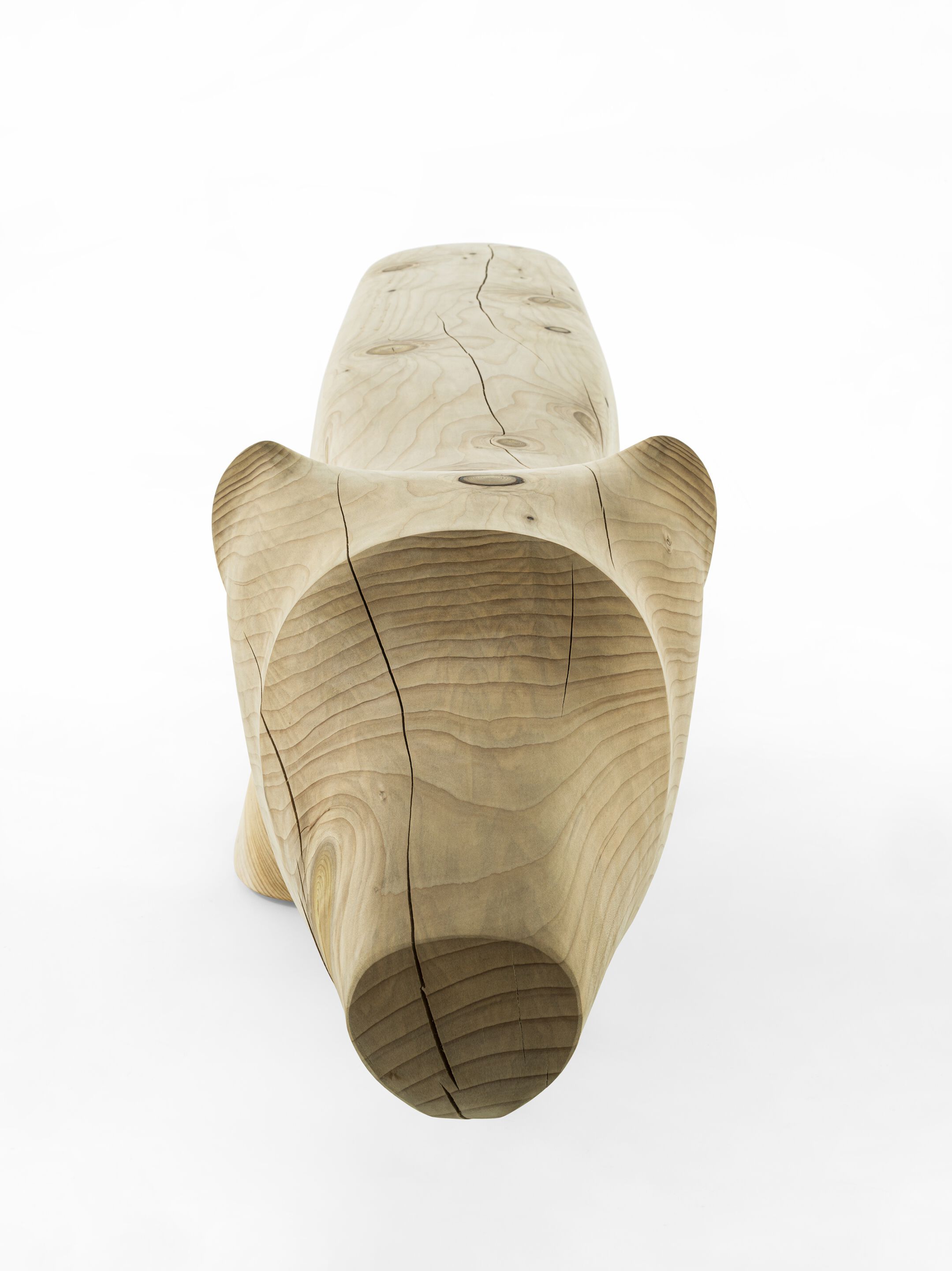 Скамейка из цельного кедра Riva 1920 NOT TOO LATE ARCH-00029378 - Вид №5