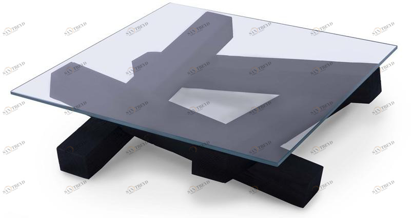 ARKOF LABODESIGN Квадратный хрустальный журнальный столик sun-id-1450849