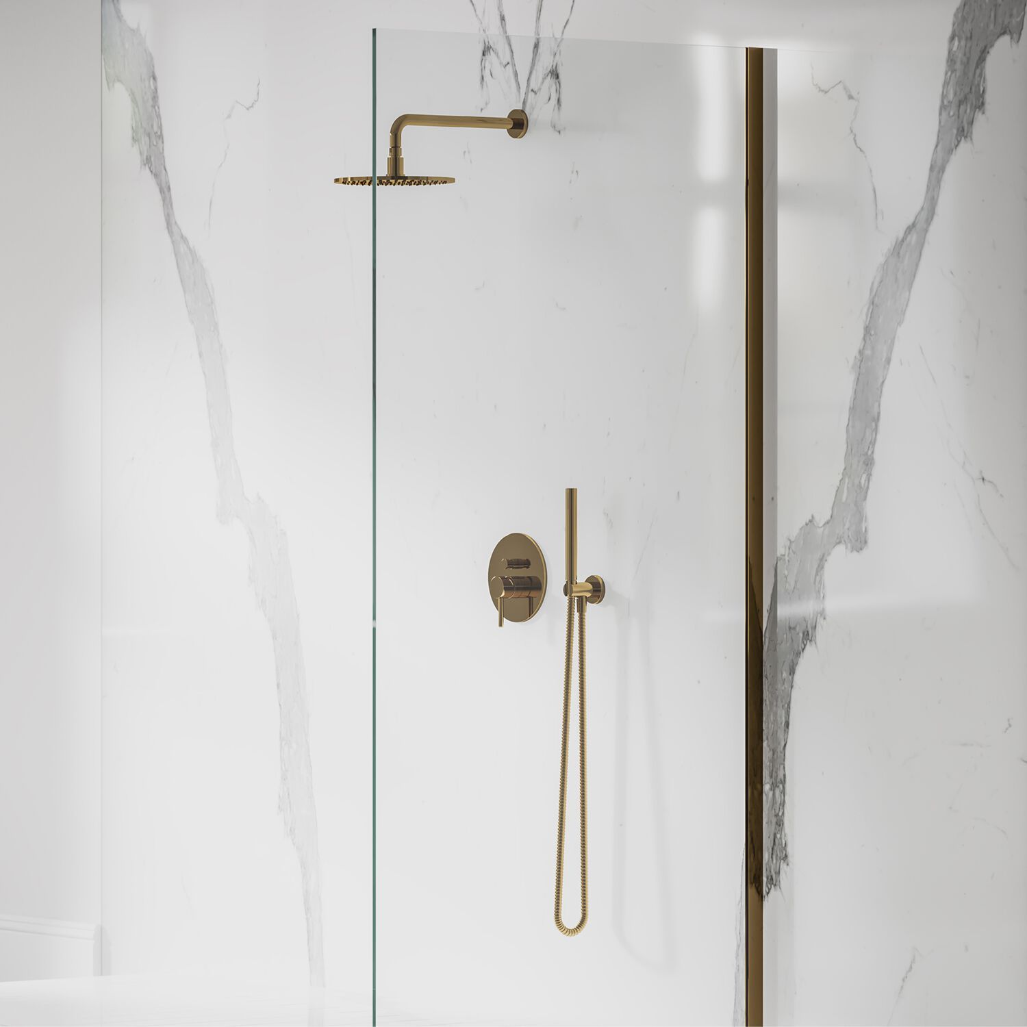 Набор для душа с ручным душем и душем OMNIRES Y SYSY ARCH-00044397 - Вид №17