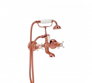 Gentry Home Смеситель для раковины от центра к центру 2 отверстия под смеситель 200 мм Chelsea Copper GH100288