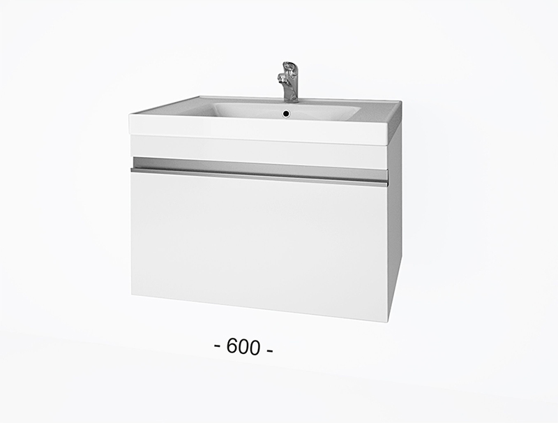 Тумба Grace 60, 1 ящ DREJA 990909 - Вид №1