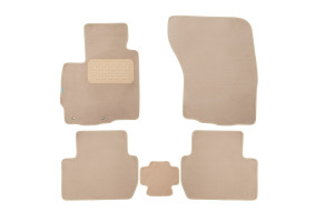 16080710 Коврики в салон Premium MITSUBISHI Outlander XL, 2010-2012, внед., 5 шт. КLEVER04352322112kh Klever