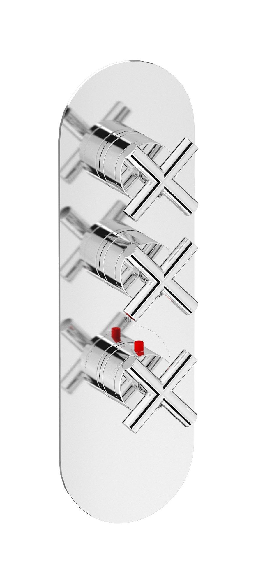 Термостатический смеситель для душа с 3 отверстиями IB AQUA - 2 WAYS EUA212 ARCH-00143058 - Вид №10