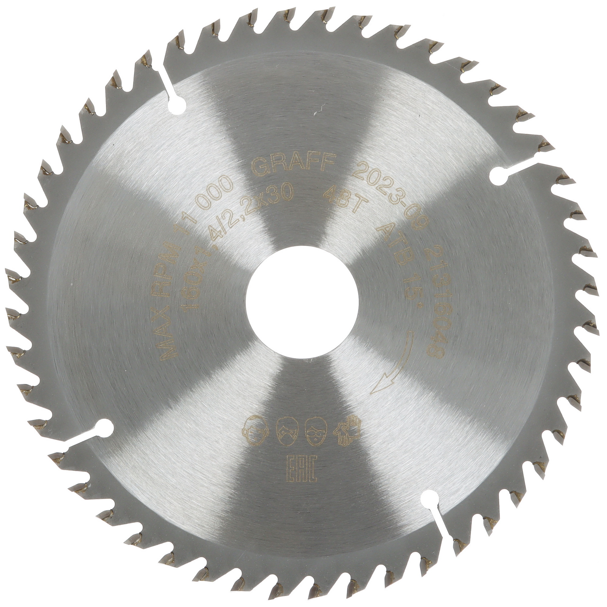 Диск пильный GRAFF 21316048 9114092 STDN-0087700 - Вид №1