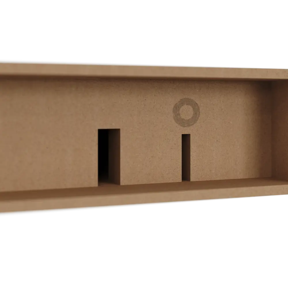 Полка настенная Spaceo Concrete 23x23.5 см МДФ цвет бетон 82877521 STLM-2009390  - Вид №4