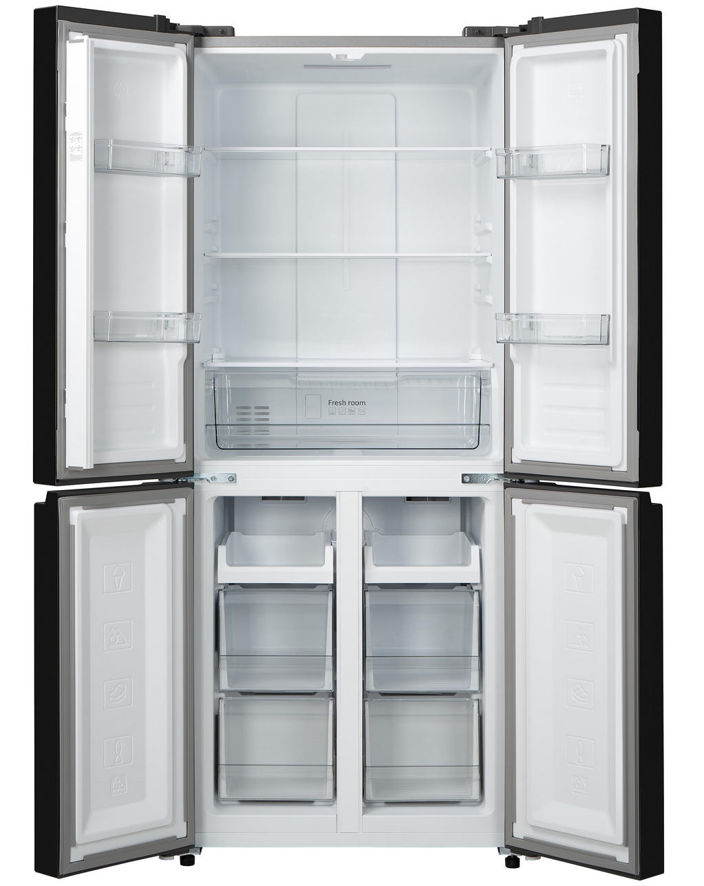 9173433 Холодильник многодверный   Бирюса CD 405 DI серый STDN-0147900 - Вид №1